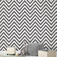 CHEVRON BLACK/WHITE