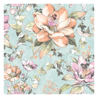 Floral Fairies Teal