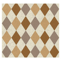 CRISTIANA MASI GEOMETRIC TRIANGLE WALLPAPER - BROWN