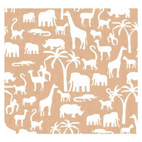 Cristiana Masi Pink Animal Wallpaper -Pink / White