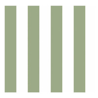 Cristiana Masi Green Stripes Wallpaper -Green / White