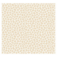 Cristiana Masi Beige Animal Print Wallpaper -Blue / White