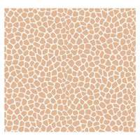 CRISTIANA MASI PINK ANIMAL PRINT WALLPAPER -PINK / WHITE