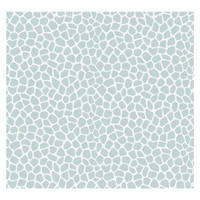 CRISTIANA MASI BLUE ANIMAL PRINT WALLPAPER -BLUE / WHITE