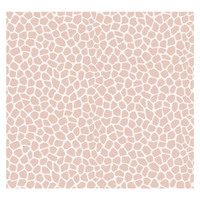 CRISTIANA MASI PINK ANIMAL PRINT WALLPAPER -PINK / WHITE