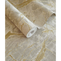 Holden Decor Portoro Grey Gold Wallpaper