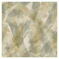 Holden Decor Artistry Green Beige Wallpaper