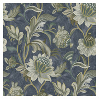 Holden Decor Cecelia Navy Wallpaper