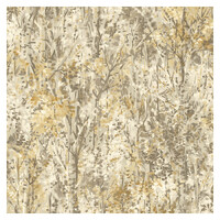 Holden Decor Verdant Orange Wallpaper