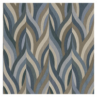 HOLDEN DECOR ARABESQUE BLUE WALLPAPER