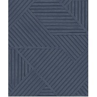 ELBA GEOMETRIC WOOD NAVY