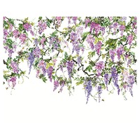 TRAILING WISTERIA AMETHYST - MURAL