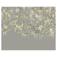 TRAILING WISTERIA LINEN  & STONE - MURAL