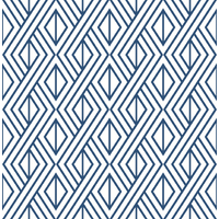 NAVY DIAMOND GEOMETRIC