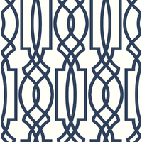 NAVY DECO LATTICE