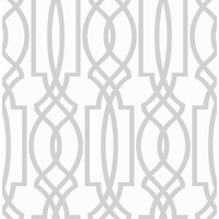 SOFT GRAY DECO LATTICE