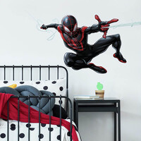 SPIDER-MAN MILES MORALES GIANT WALL DECALS - RED