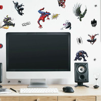 Spider-Man Favorite Characters Wall Decals - Multicoloured