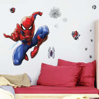 SPIDER-MAN GIANT WALL DECALS - MULTICOLOURED