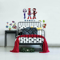 SPIDEY & HIS AMAZING FRIENDS WALL DECALS - MULTICOLOURED