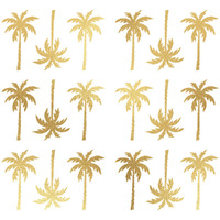 Foil Palm Tree Peel & Stick Wall Decals, RMK4999SCS