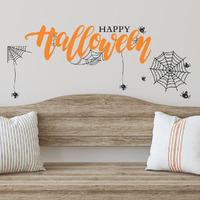 Happy Halloween Quote Peel & Stick Wall Decal, RMK5085SCS