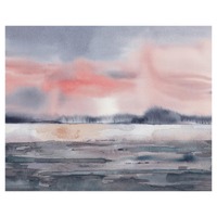 SUNSET INKY BLUSH MURAL 3M X 2.4M